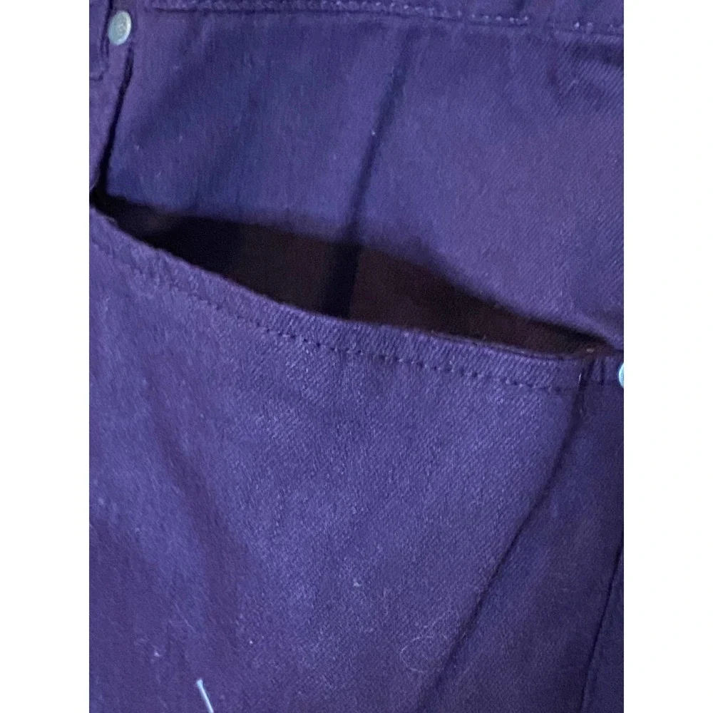 Catherines Summer Classic Cotton Denim Straight Leg Jeans - Size 30WP - Petite - Picture 4 of 7